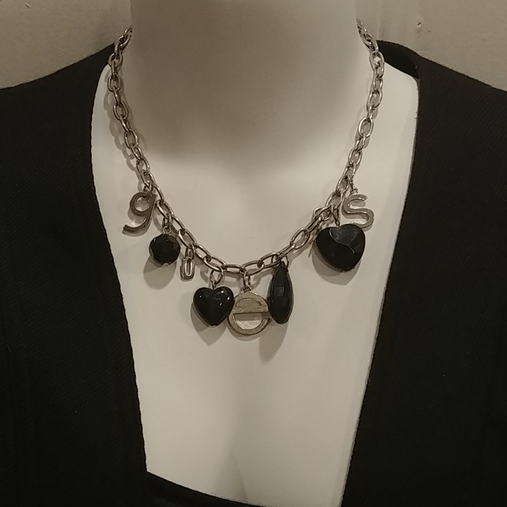 Guess Letter Necklace